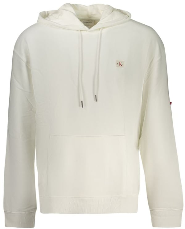 Calvin Klein Calvin Klein White Cotton Men Sweatshirt