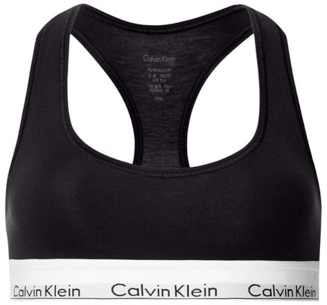 Calvin Klein Calvin Klein Underwear Black Cotton Bra