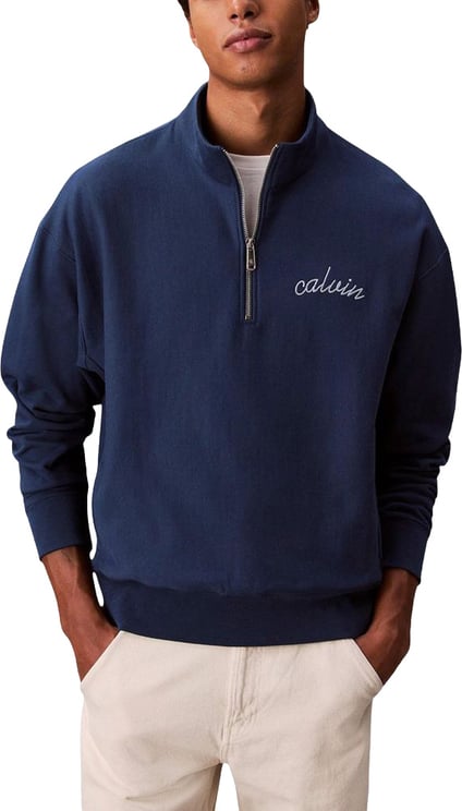 Calvin Klein Calvin Klein Jeans Blue Cotton Sweatshirt