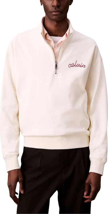 Calvin Klein Calvin Klein Jeans White Cotton Sweatshirt