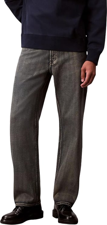 Calvin Klein Calvin Klein Jeans Beige Cotton Relaxed Fit Jeans