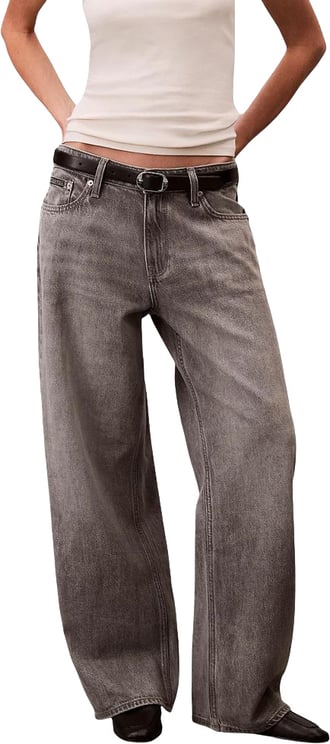 Calvin Klein Calvin Klein Jeans Gray Cotton Boyfriend Jeans