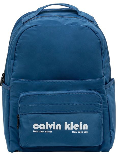 Calvin Klein Calvin Klein Blue Recycled Polyester Backpack