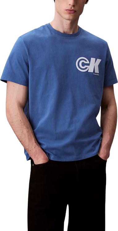 Calvin Klein Calvin Klein Jeans Blue Cotton T-Shirt