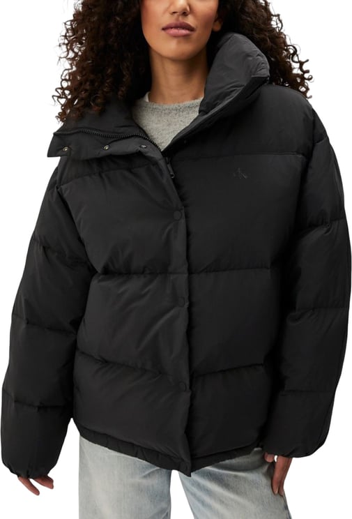 Calvin Klein Calvin Klein Jeans Black Polyester Coat