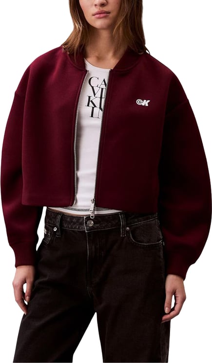 Calvin Klein Calvin Klein Jeans Bordeaux Viscose Bomber
