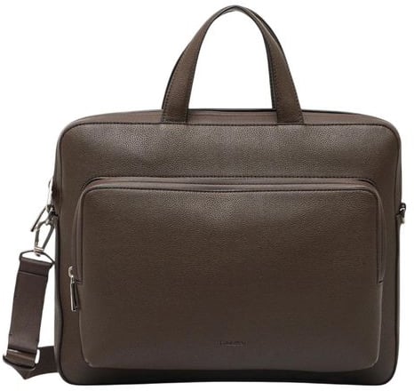 Calvin Klein Calvin Klein Brown Polyethylene Briefcase