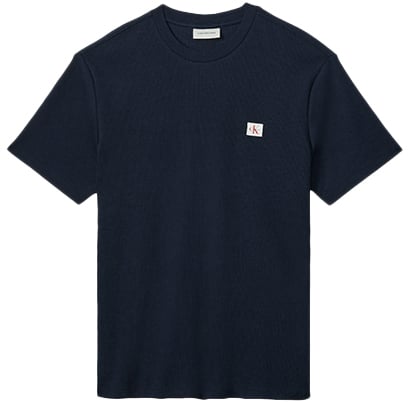 Calvin Klein Calvin Klein Jeans SS Waffle Badge Crewneck Tee