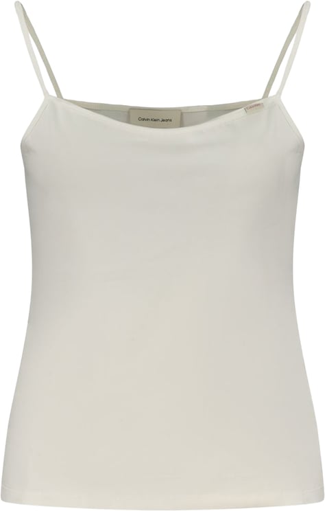 Calvin Klein Calvin Klein White Cotton Womens Tank