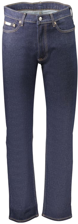 Calvin Klein Calvin Klein Blue Cotton Men's Jean Crafted for Elegance and Comfort
