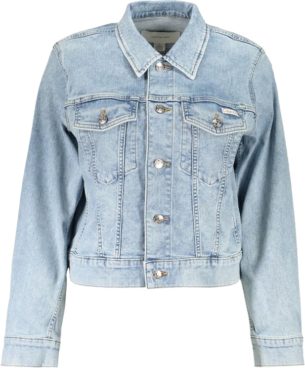 Calvin Klein Calvin Klein Azzurro Cotton Womens Jacket