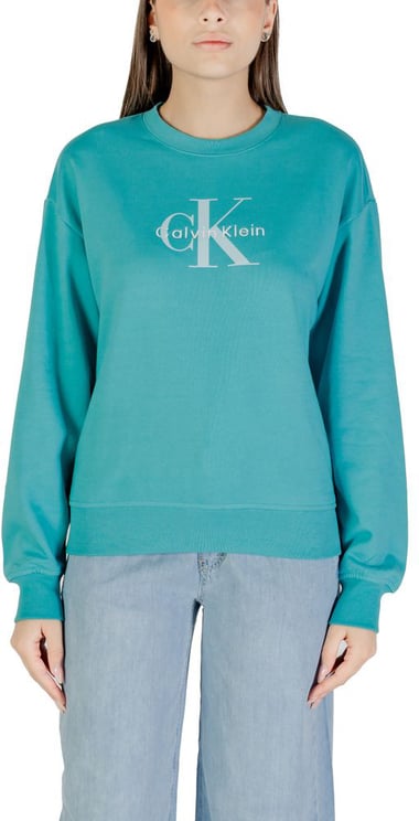 Calvin Klein Calvin Klein Jeans Blue Cotton Sweatshirt