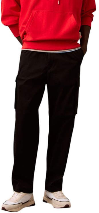 Calvin Klein Calvin Klein Jeans Black Cotton Cargo Pants