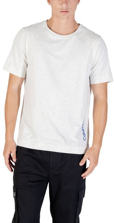 Calvin Klein Calvin Klein Sport Gray Cotton T-Shirt