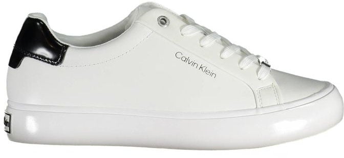 Calvin Klein Calvin Klein Bianco Pelle Women Sneaker