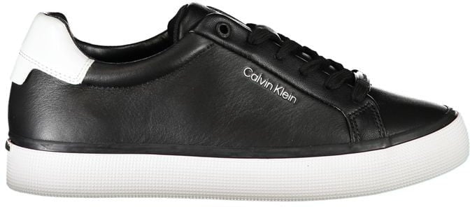 Calvin Klein Calvin Klein Black Leather Women Sneaker