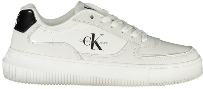 Calvin Klein Calvin Klein White Leather Women Sneaker
