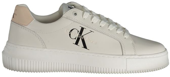 Calvin Klein Calvin Klein Bianco Polyurethane Women Sneaker