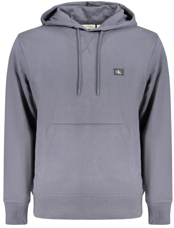 Calvin Klein Calvin Klein Blue Cotton Men's Hooded Sweatshirt