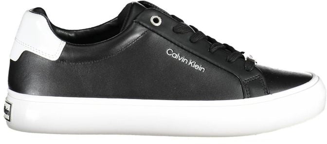 Calvin Klein Calvin Klein Black Leather Women Sneaker
