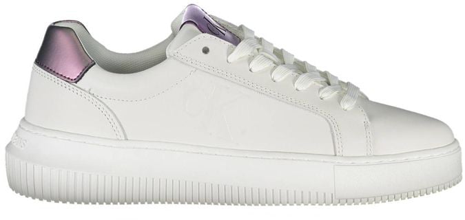 Calvin Klein Calvin Klein Bianco Leather Women Sneaker
