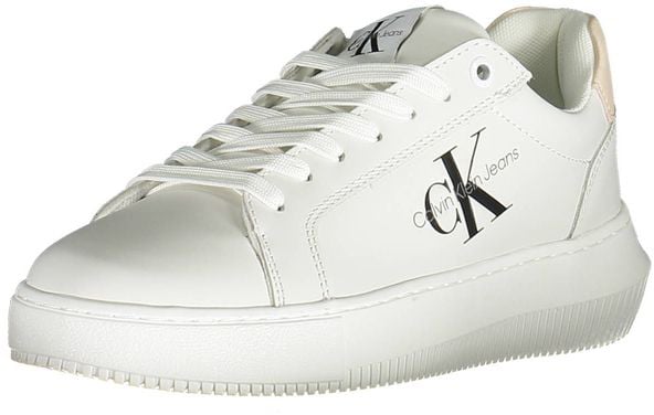 Calvin Klein Calvin Klein White Leather Women Sneaker