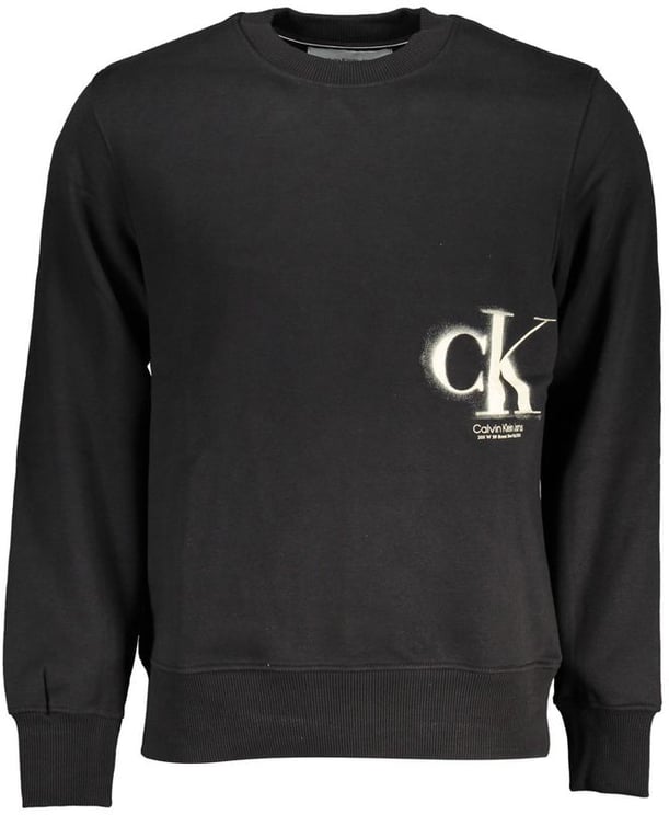 Calvin Klein Calvin Klein Nero Cotton Men Sweatshirt