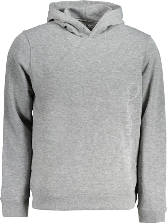 Calvin Klein Calvin Klein Grigio Polyester Men's Hoodie