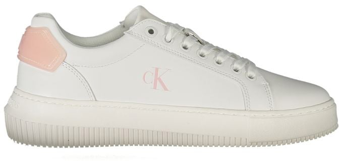 Calvin Klein Calvin Klein White Polyurethane Women Sneaker