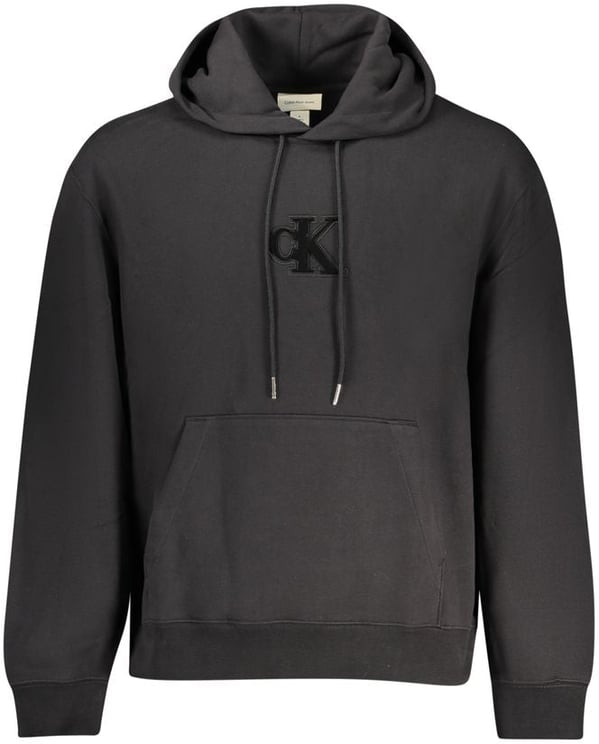 Calvin Klein Calvin Klein Black Cotton Men's Hooded Sweatshirt