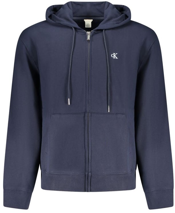 Calvin Klein Calvin Klein "Blu Cotton Men's Hooded Sweatshirt"