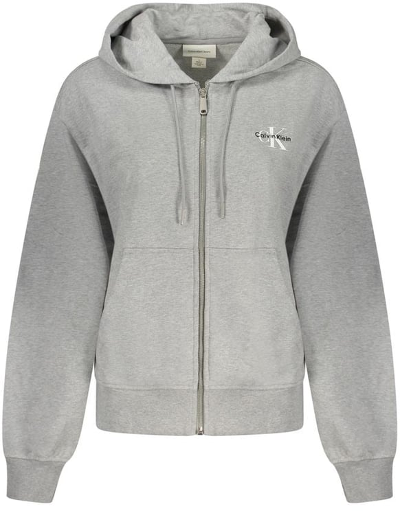 Calvin Klein Calvin Klein Grigio Cotton Women's Hoodie