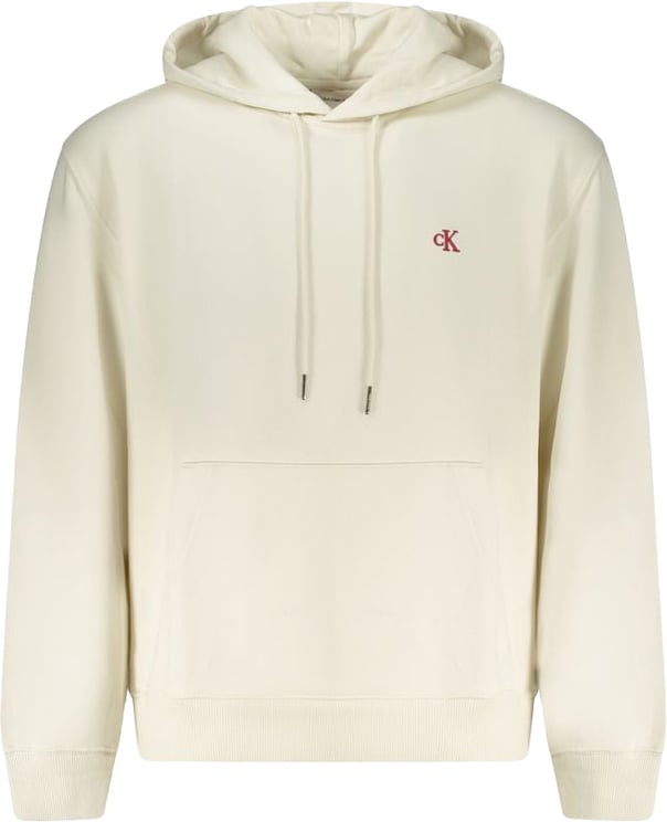 Calvin Klein Calvin Klein White Cotton Men's Hoodie