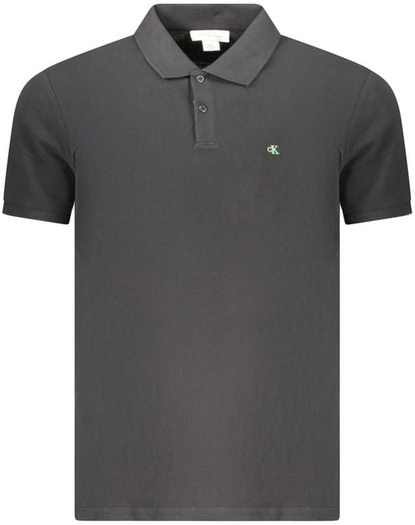 Calvin Klein Calvin Klein Black Cotton Men Polo
