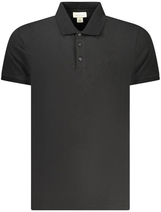 Calvin Klein Calvin Klein Black Cotton Men Polo Shirt