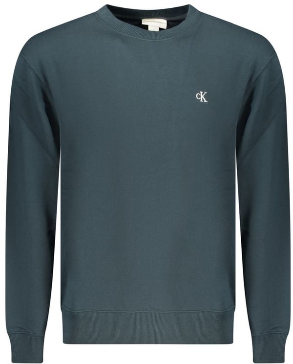 Calvin Klein Calvin Klein Blue Cotton Men Sweatshirt