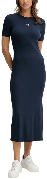 Calvin Klein Calvin Klein Jeans Blue Modal Long Dress