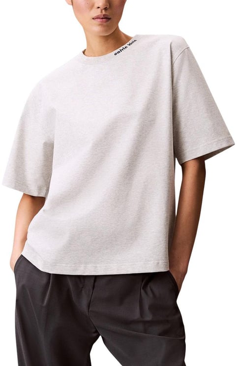 Calvin Klein Calvin Klein Jeans Gray Cotton T-Shirt
