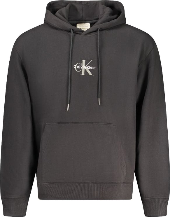 Calvin Klein Calvin Klein Nero Cotton Mens Hoodie