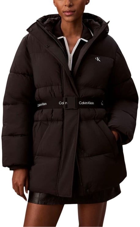 Calvin Klein Calvin Klein Jeans Black Polyamide Coat
