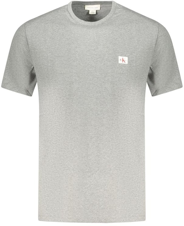 Calvin Klein Calvin Klein Grigio Cotton Men T-Shirt