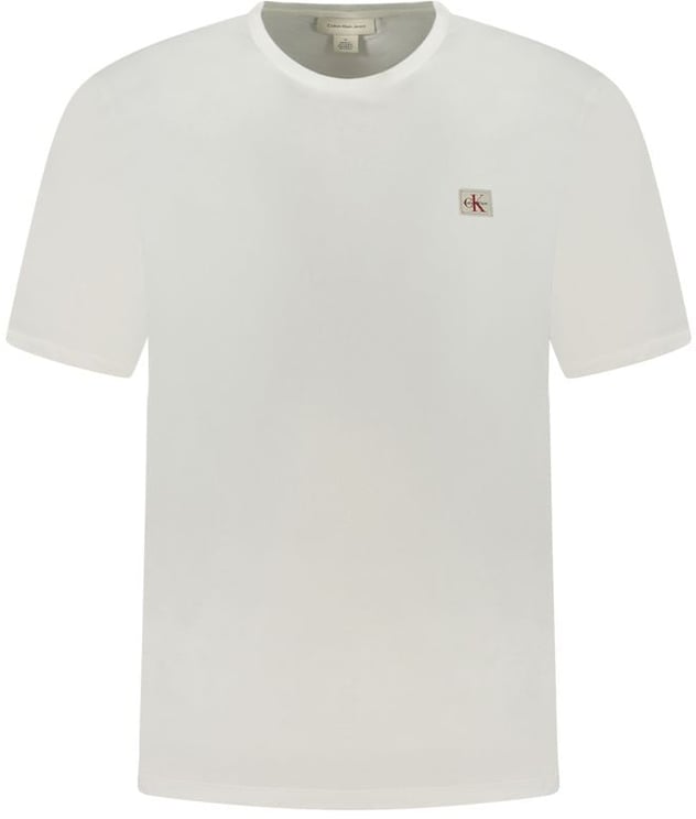 Calvin Klein Calvin Klein White Cotton Men T-Shirt