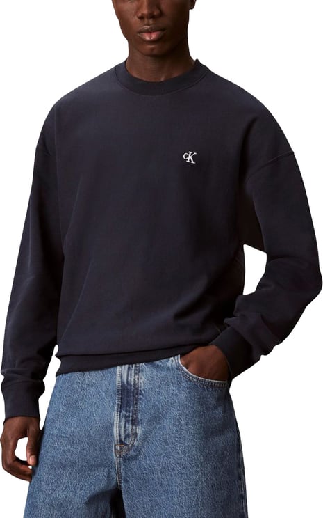 Calvin Klein Calvin Klein Jeans Blue Cotton Sweatshirt