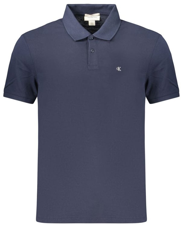 Calvin Klein Calvin Klein Blue Cotton Men's Polo Shirt