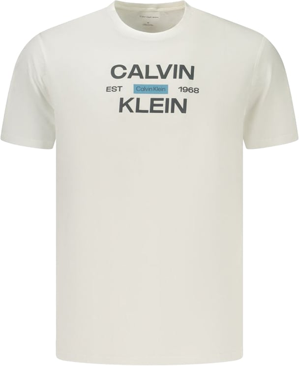 Calvin Klein Calvin Klein White Cotton Men's T-Shirt
