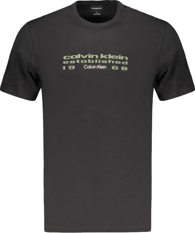 Calvin Klein Calvin Klein Black Cotton Men's T-Shirt