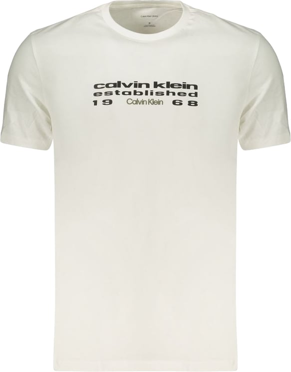 Calvin Klein Calvin Klein White Cotton Men's T-Shirt