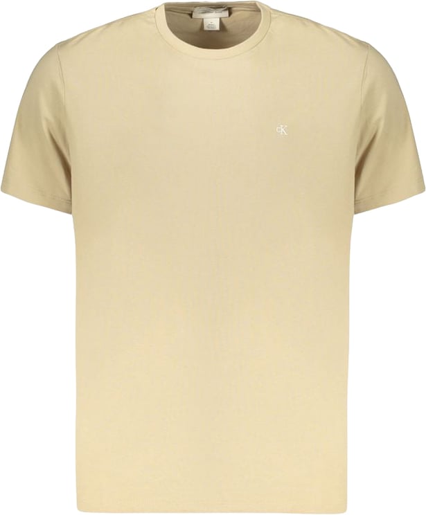 Calvin Klein Calvin Klein Beige Cotton Men's T-Shirt