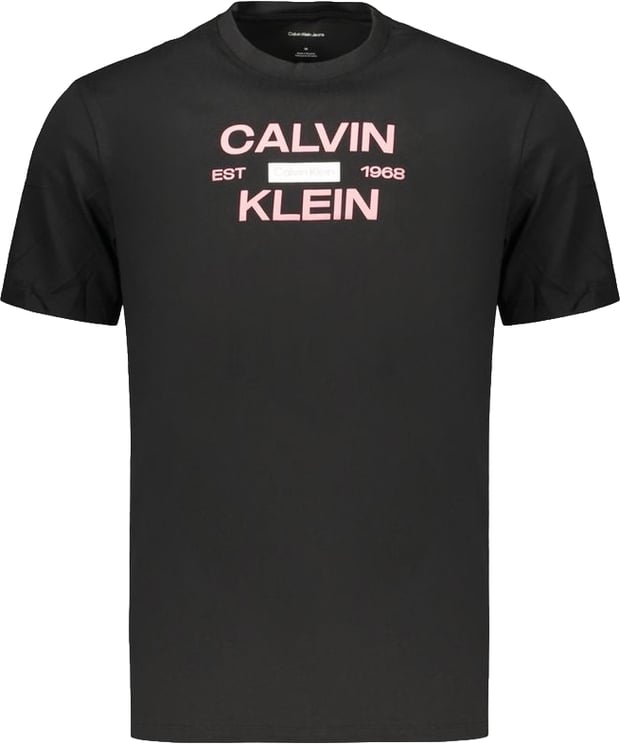 Calvin Klein Calvin Klein Black Cotton Men's T-Shirt
