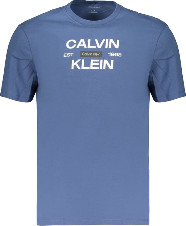 Calvin Klein Calvin Klein Blue Cotton Men's T-Shirt